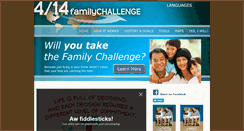 Desktop Screenshot of 414familychallenge.com